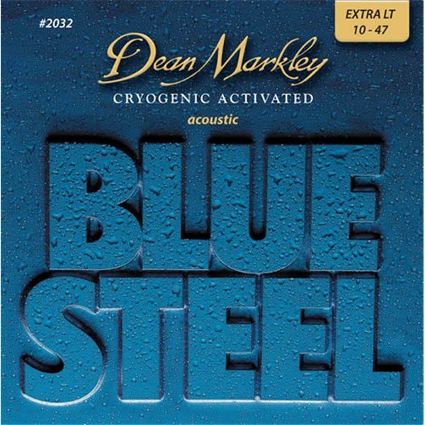Dean Markley 2032 Blue Steel Extra Light Akustik Gitar Tel