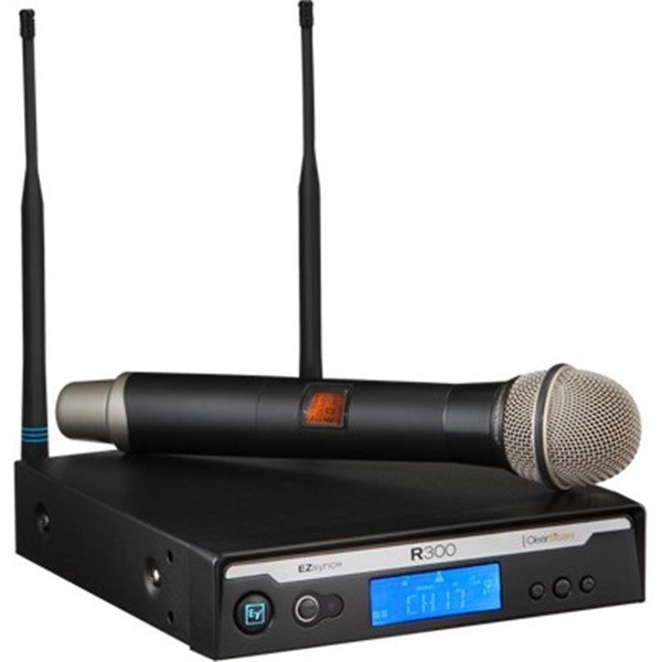 Electro Voice R300-HD UHF Kablosuz El Tipi Mikrofon Seti