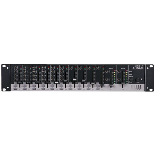 Audac CPR12 - 2 Bölge 10 Kanal Mono Preamp