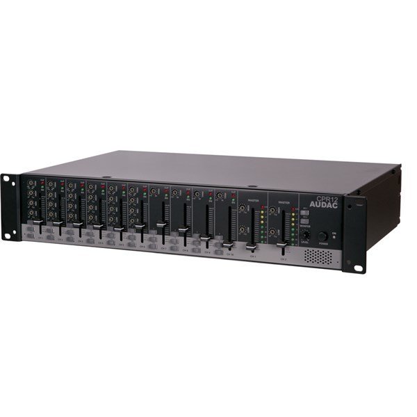 Audac CPR12 - 2 Bölge 10 Kanal Mono Preamp