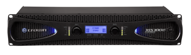 Crown XLS 1002 700 Watt 2 Kanal Power Anfi 4 Ohm