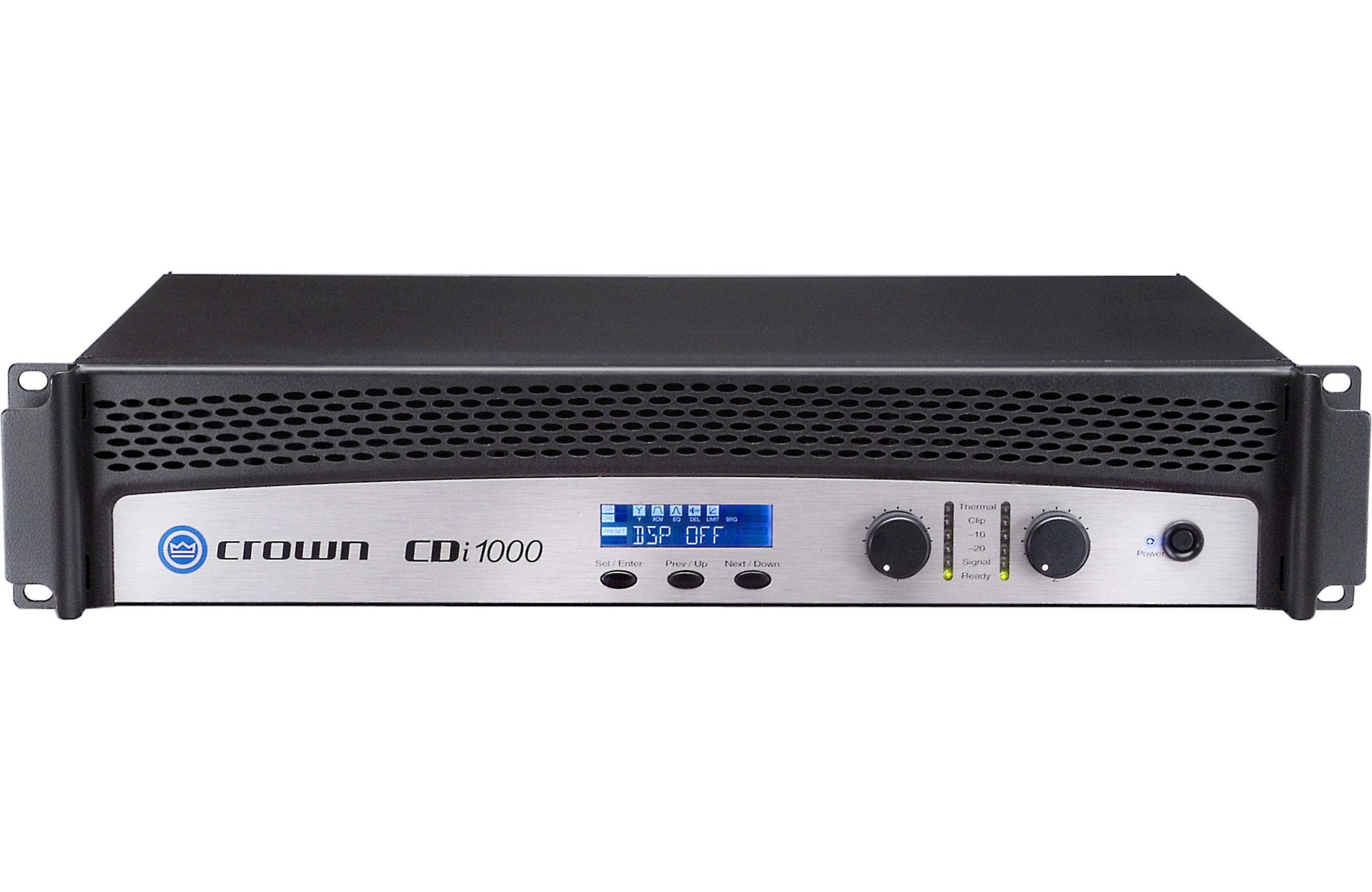 Crown CDI 2x500 Watt 1000 Power Amfi 100V
