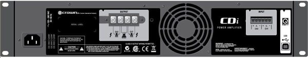 Crown CDI 2000 2 Kanal Power Amfi 800 Watt