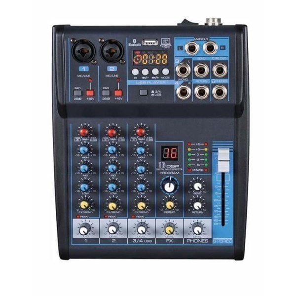 Lentus LNT-04UPP 4-Kanal , Bluetooth , Usb , Mp3 , Deck Mikser