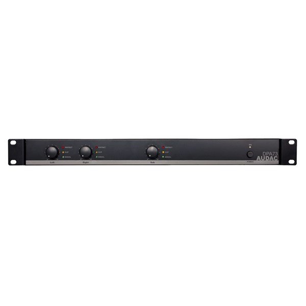 Audac DPA73 - 2x75W/4 ohm 1x150W/8 ohm Sub Class-D Amplifikatör