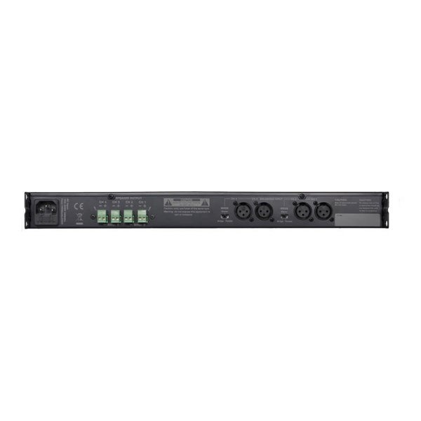 Audac DPA74 - 4 Kanal 4x75W/4 ohm D-Class Güç Amplifikatörü