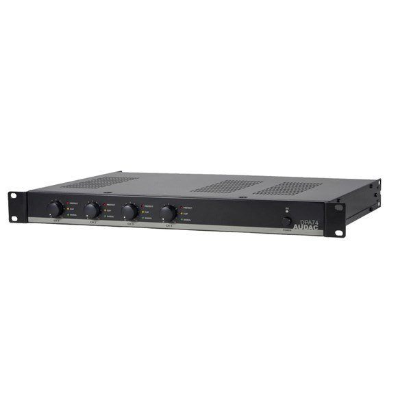 Audac DPA74 - 4 Kanal 4x75W/4 ohm D-Class Güç Amplifikatörü
