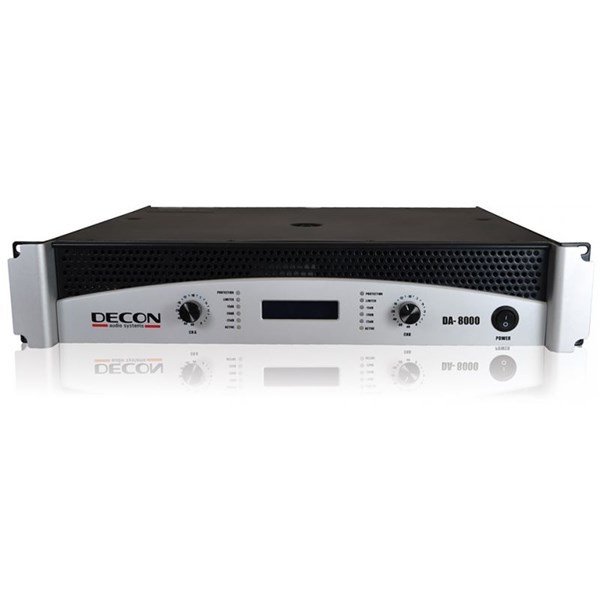 Decon DA-8000 - Güç Amplifikatörü 2x1300W/4 ohm