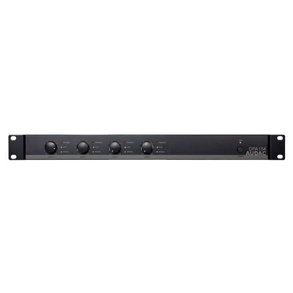 Audac DPA154 - 4 Kanal 4x150W/4 ohm D-Class Güç Amplifikatörü