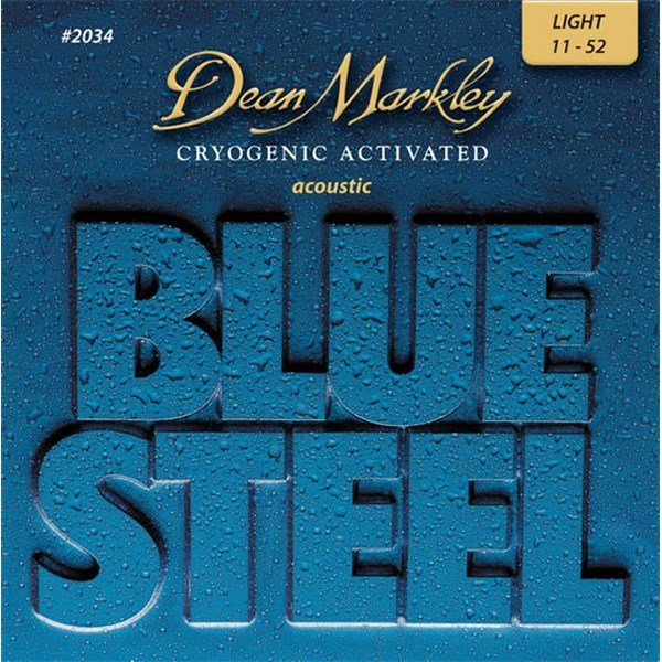 Dean Markley 2034 Blue Steel Light Akustik Gitar Tel
