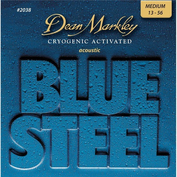 Dean Markley 2038 Blue Steel Medium Akustik Gitar Tel