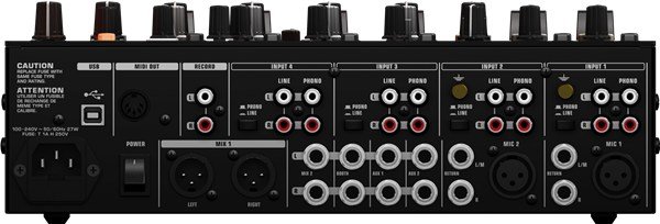 Behringer Pro Mixer NOX606 6 Kanal Dj Mikser