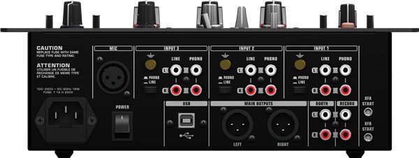 Behringer Pro Mixer NOX303 3 Kanal Dj Mikser