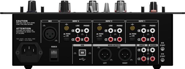 Behringer Pro Mixer NOX303 3 Kanal Dj Mikser