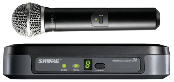 Shure PG24E/PG58 Telsiz Mikrofon