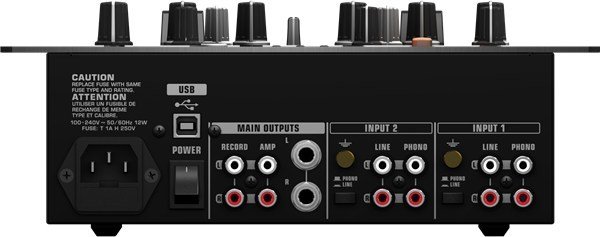 Behringer Pro Mixer NOX202 2 Kanal Dj Mikser