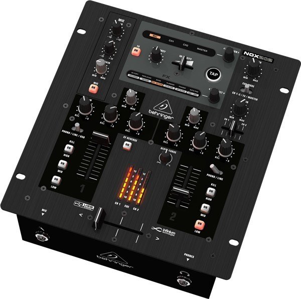 Behringer Pro Mixer NOX202 2 Kanal Dj Mikser