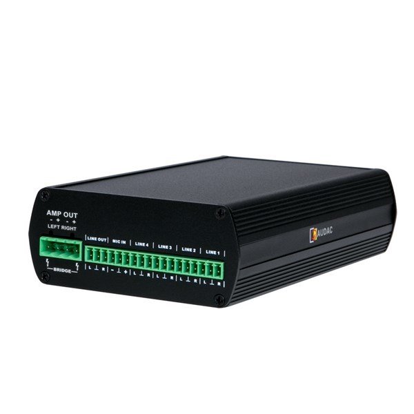 Audac AMP523 - 2x15W/4 ohm Web Tabanlı Mini Stereo Amplifikatör