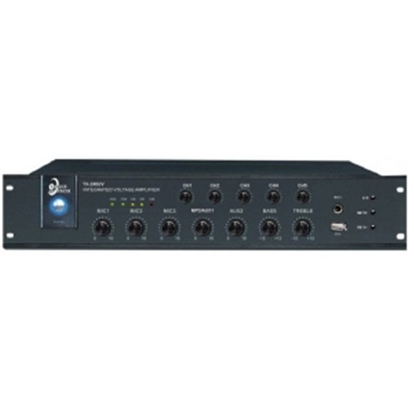 Eagletech TX-240UV 5-Bölgeli Mikser Amfi (100V-240 Watt)