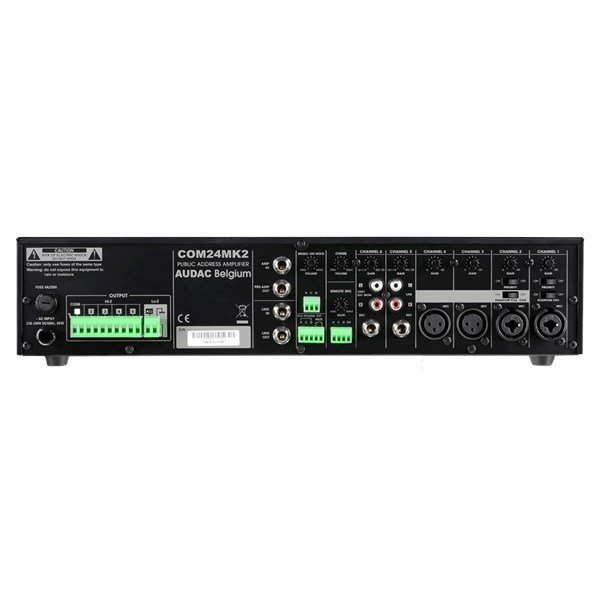 Audac COM24MK2 - 5-Bölge 6 Giriş 240W 100V Amfili Mikser
