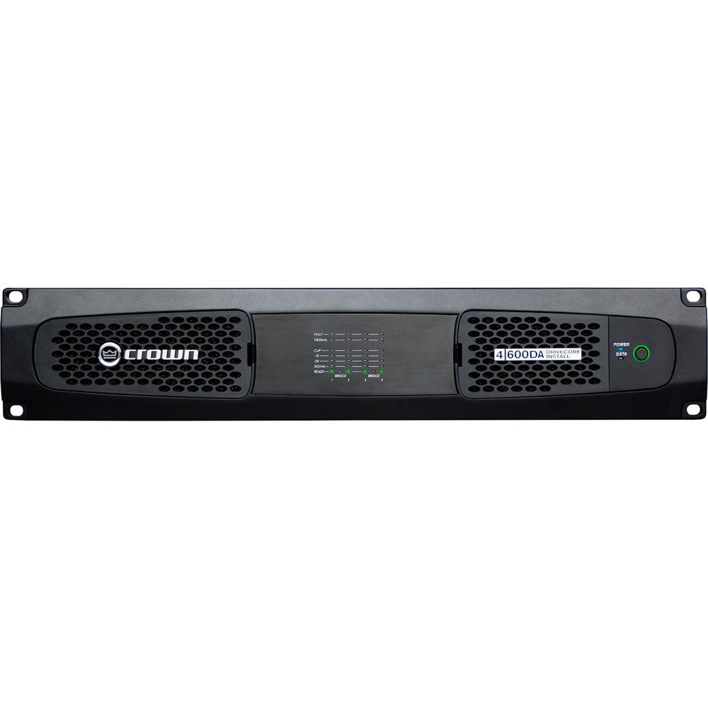 Crown DCI 4|600DA Dante Bağlantılı Güç Amplifikatörü 4x600 Watt