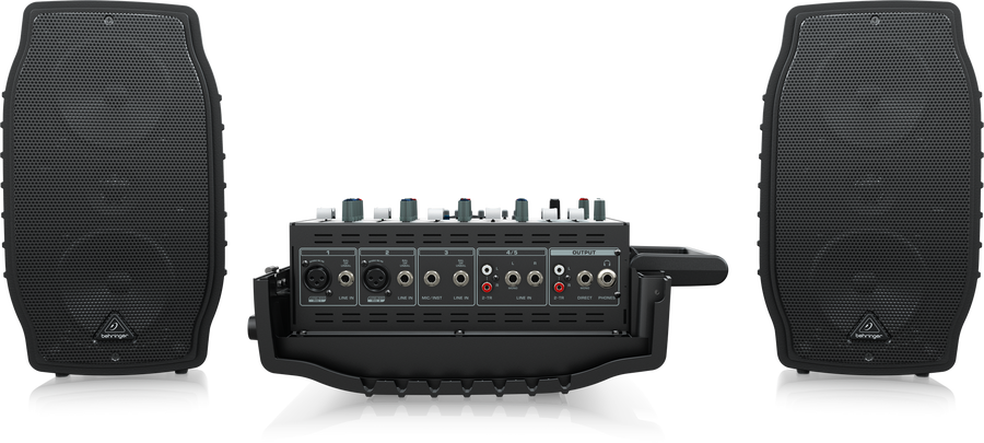 Behringer PPA200 2x100W 5 Kanal Portatif Ses Sistemi