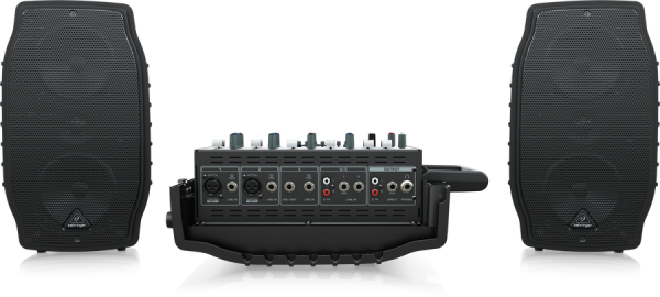 Behringer PPA200 2x100W 5 Kanal Portatif Ses Sistemi