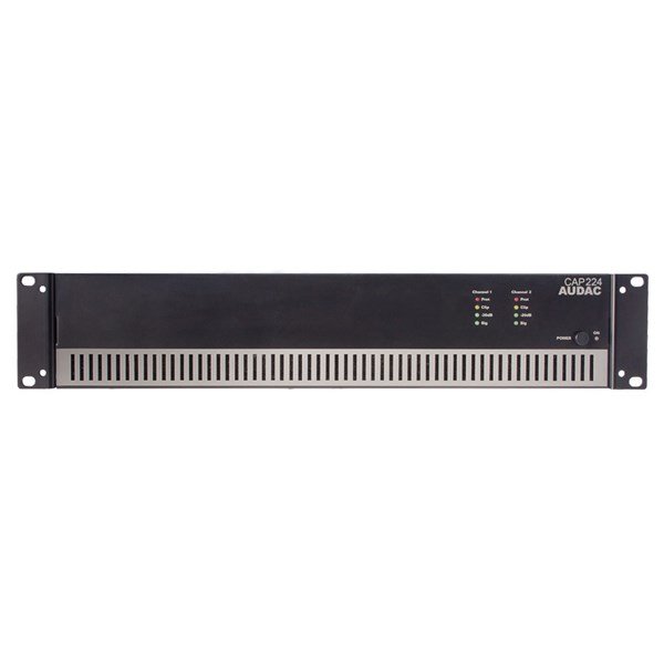 Audac CAP224 - 2x240W 100V D-Class Güç Amplifikatörü