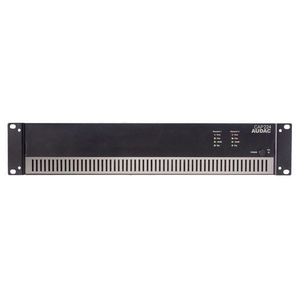 Audac CAP224 - 2x240W 100V D-Class Güç Amplifikatörü