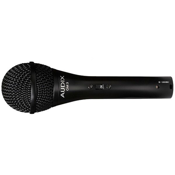 Audix OM3S Hypercardioid Vokal Mikrofonu, Düğmeli