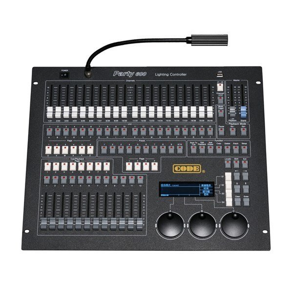 Code Party 600 Dmx 512 Kanal Işık Kontrol Mikseri