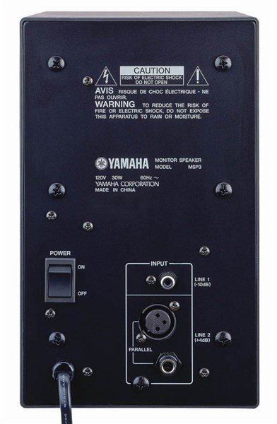 Yamaha MSP-3 Aktif Studyo Monitörü 20 watt