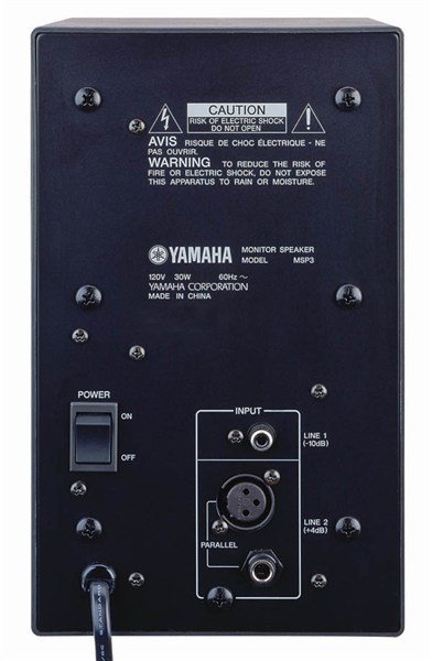 Yamaha MSP-3 Aktif Studyo Monitörü 20 watt