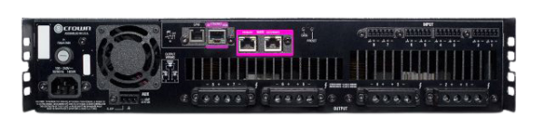 Crown DCI 8|300DA 8x300 Watt Dante Bağlantılı Power Anfi