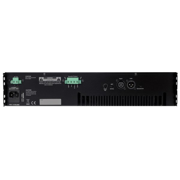 Audac CPA24 240W 100V Tek Kanallı Güç Amplifikatörü