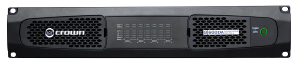 Crown DCI 8|600DA 8 Kanal 600 Watt Power Amfi Dante Etkin