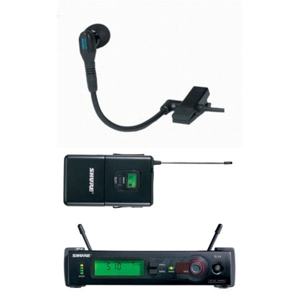 Shure SLX14E Enstruman Tipi Kablosuz Mikrofon Seti
