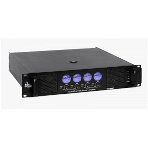 Eagletech VU-4600 4 Kanal Göstergeli Güç Amplifikatörü
