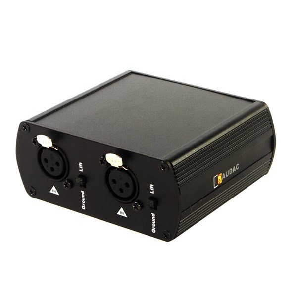 Audac ALI25 Ses Hat Yalıtım Unitesi (600 - 600 Ohm Super Shielded)