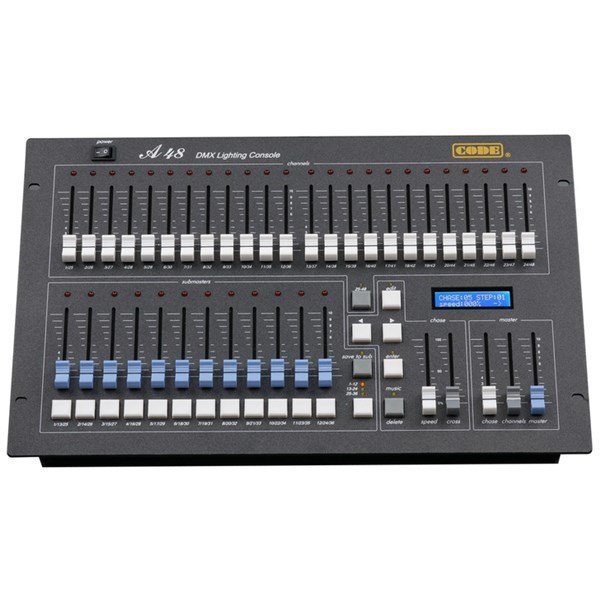 Code A 48 Dmx 48 Kanal Işık Kontrol Mikseri