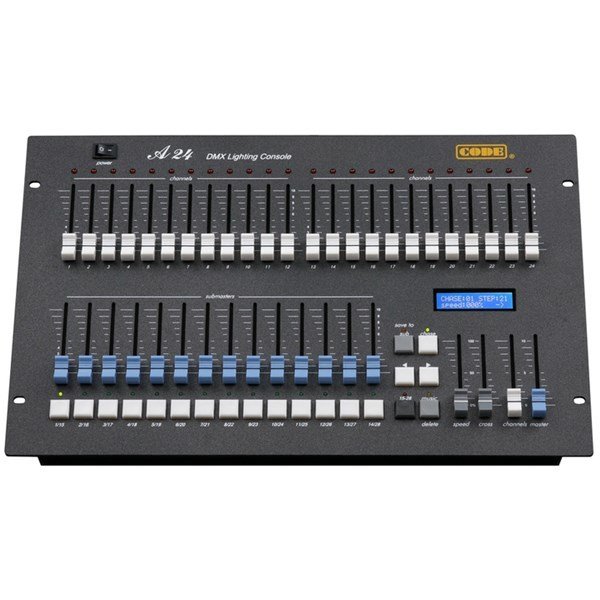 Code A 24 Dmx 24 Kanal Işık Mikseri