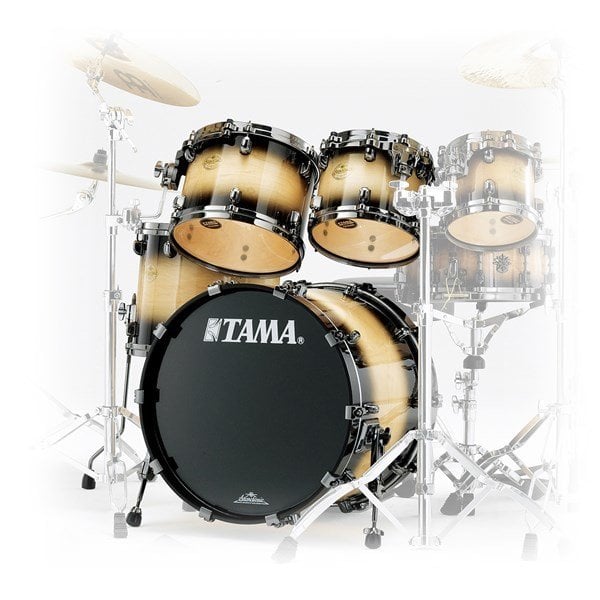 Tama Bubinga Elite Antique Natural Burst 4 Parça Akustik Davul Seti