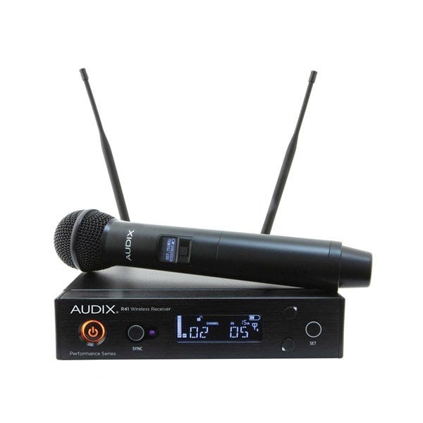 Audix AP41/OM5 - R41 Alıcı - H60/OM5 El Tipi Kablosuz Mikrofon Seti