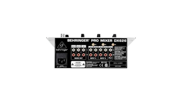 Behringer DX626 3 Band EQ 3 Kanal Dj Mikser