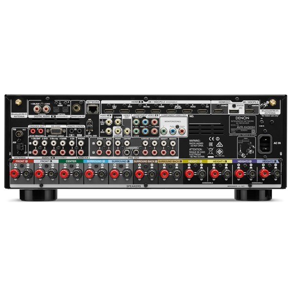 Denon AVR-X 4300 H 9.2 Channel HEOS Wireless Multi-Room (Black)