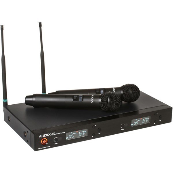 Audix AP42 OM2 - R42 Alıcı, 2 adet H60/OM2 El Tipi Kablosuz Mikrofon