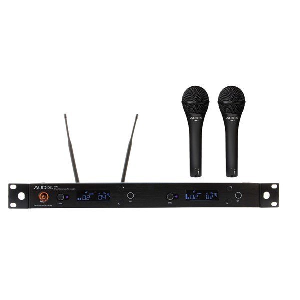 Audix AP42 OM2 - R42 Alıcı, 2 adet H60/OM2 El Tipi Kablosuz Mikrofon