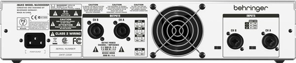 Behringer iNuke NU3000DSP 2 Çıkışlı Power Amplifikatörü 3000 Watt
