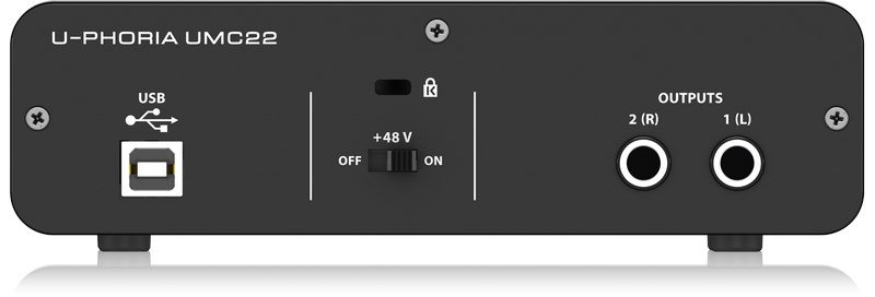 Behringer UMC22 Mikrofon Anfili USB Ses Kartı
