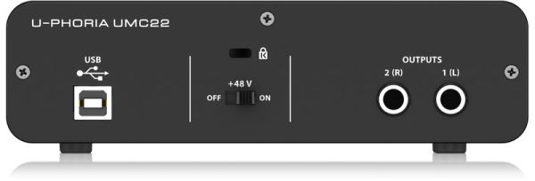Behringer UMC22 Mikrofon Anfili USB Ses Kartı